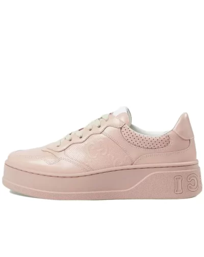 GG Embossed 'Pink Leather'