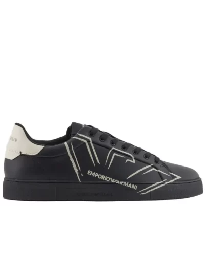 EA7 Low Top Skateboard 'Black'