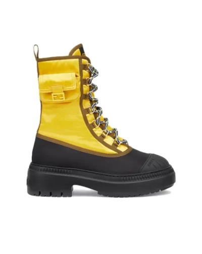 FF Domino Fashion Ankle Boots 'Yellow'