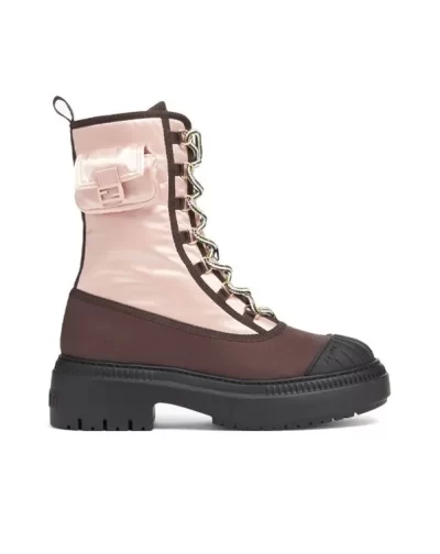 FF Domino Short Biker Boots 'Pink'