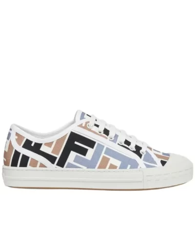 FF Domino 'White Brown Blue'