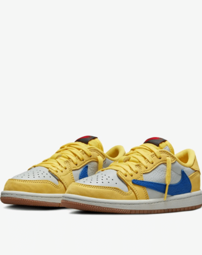 Travis Scott x Air Jordan 1 Low Ps Canary