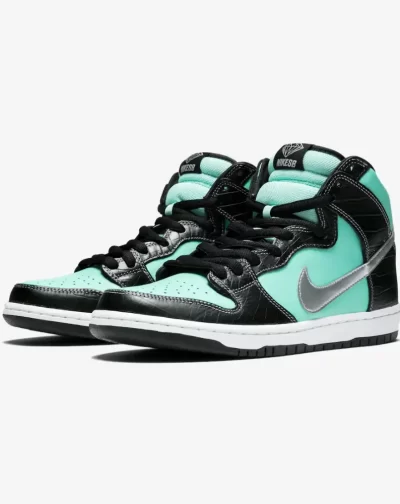 Diamond Supply Co. x  Dunk High Premium SB Tiffany
