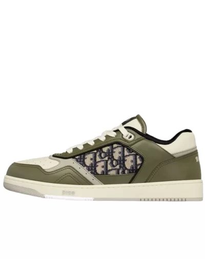 CD B27 Low 'Olive Cream Beige Black Oblique Jacquard'