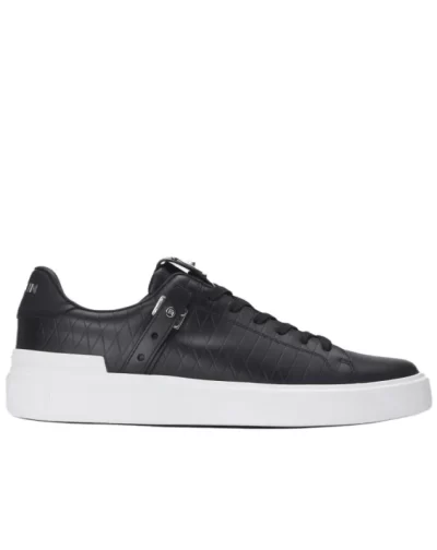 B Court Embossed B-Buzz Trainers 'Black'