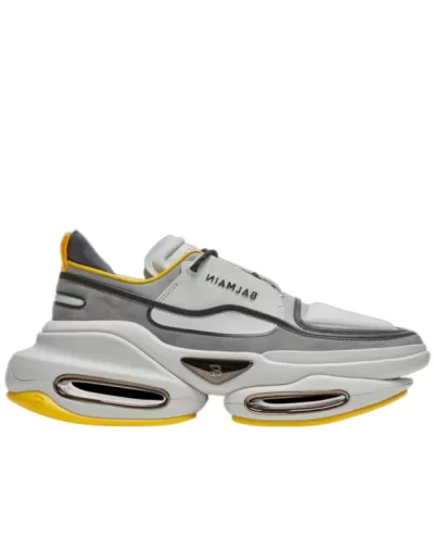 B Bold Casual Low 'Grey Yellow'