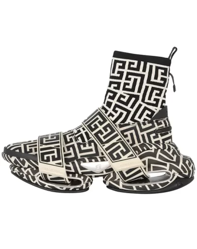 B Bold Casual Shoes Lyfestyle 'High Black White'