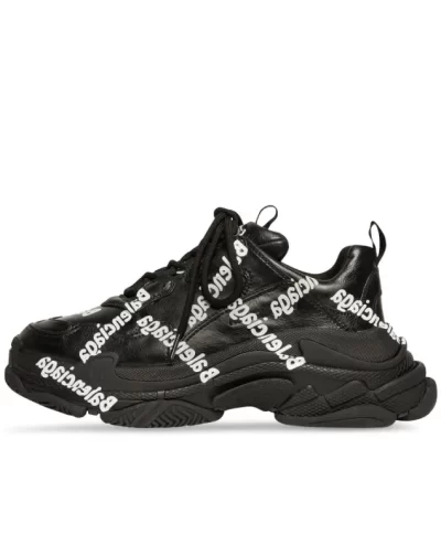 Triple S 'Logotype Black'