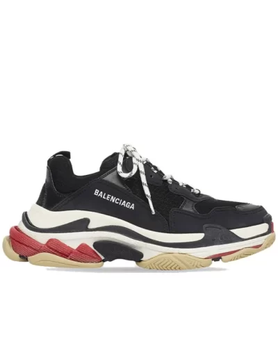 Triple S Clear 'Black Red'