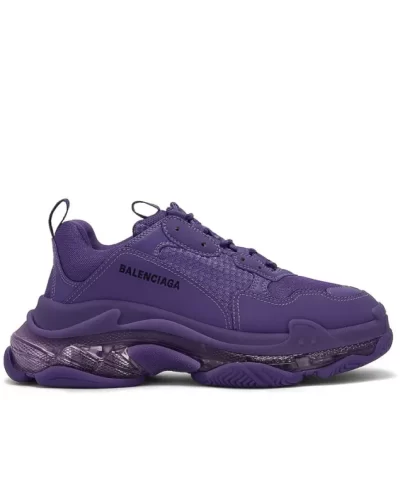 Triple S Clear 'Sole Deep Purple'